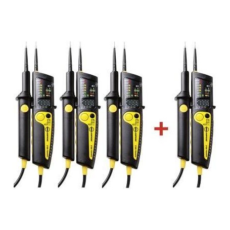 Beha Amprobe 2100-GAMMA BUNDLE Zweipoliger Spannungsprüfer CAT III 1000 V, CAT IV 600 V Akustik, LCD, LED, Vibration (4980718)