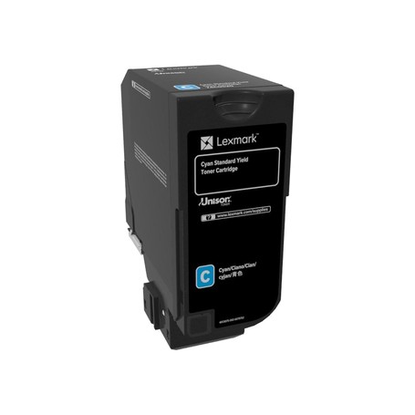 Lexmark CS720 cartuccia toner 1 pz Originale Ciano (74C0S20)