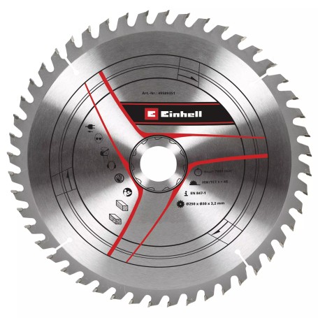 Einhell 49589351 lama circolare 25 cm