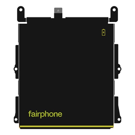 Fairphone F6BATT-1ZW-WW1 ricambio per cellulare Batteria Nero