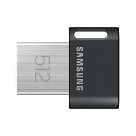 Samsung MUF-512AB unità flash USB 512 GB USB tipo A 3.2 Gen 1 (3.1 Gen 1) Nero, Acciaio inox (MUF-512AB/APC)