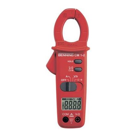 BENNING Digital-Stromzangen-Multimeter CM1-2 für Wechselstrom CM1-2 (044062)