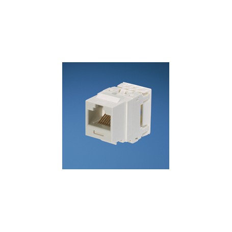 Panduit Category 6, 8 position, 8 wire keystone jack module White (NK688MWH)