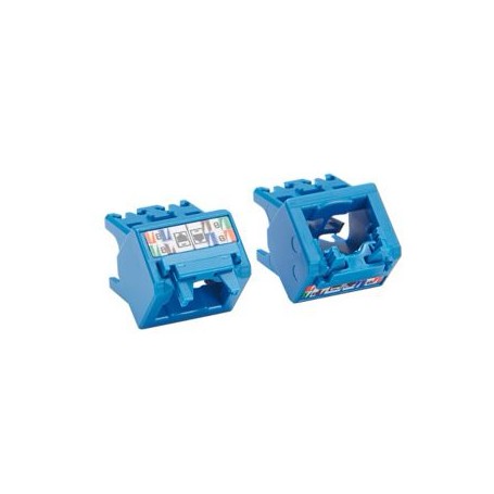 Panduit CJUDCAPBU-C cavo di collegamento RJ-45 Blu
