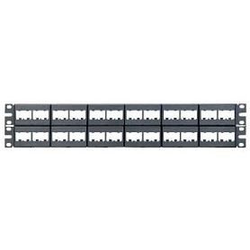 Panduit 48-port modular patch panel 2U (CPP48WBLY)