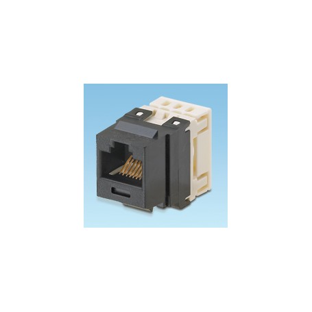 Panduit Category 6, 8 position, 8 wire keystone jack module Arctic White (NK688MAW)
