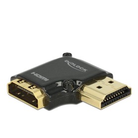 DeLOCK HDMI-A/HDMI-A, F/M, 90° Nero (65661)