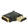 DeLOCK HDMI-A/HDMI-A, F/M, 90° Nero (65661)