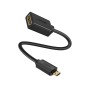 Ugreen 20134 cavo HDMI 0,1 m HDMI tipo D (Micro) HDMI tipo A (Standard) Nero (20134)