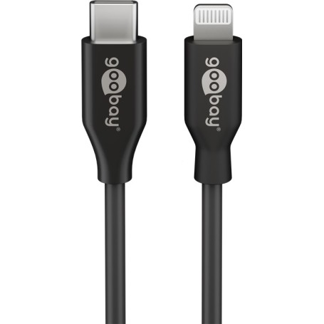 Goobay 39445 cavo Lightning 1 m Nero (39445)