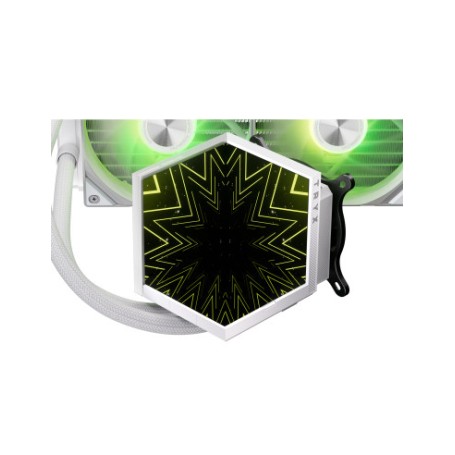TRYX RAFF LIQUIDO STAGE ARGB 360 WHITE IPS DISPLAY (L-S360A-DM3M-G0W)