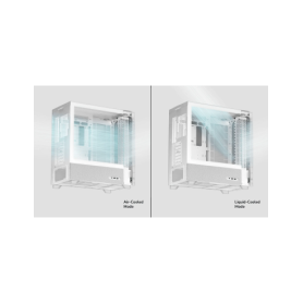TRYX CASE M.TOWER FLOVA F50 con TCF fan (Cross flow) WHITE (C-F500F-FM1E-G0W)