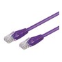 Goobay 10m 2xRJ-45 Cable cavo di rete Viola Cat6 (95266)