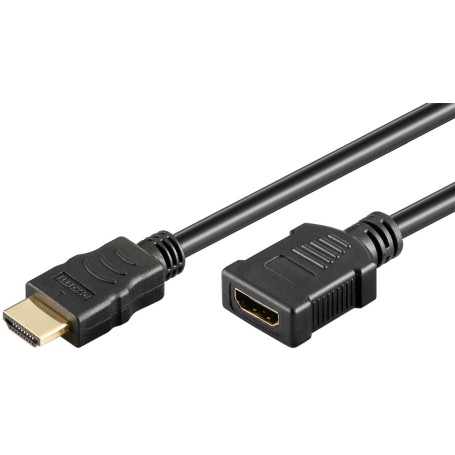 Goobay 76273 cavo HDMI 5 m HDMI tipo A (Standard) Nero