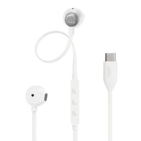 JBL Tune 305C Auricolare Cablato In-ear Musica e Chiamate USB tipo-C Bianco (JBLT305CWHT)