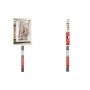 tesa Fliegengitter ALU COMFORT Fenster, 1,20 m x 1,50 m leichter Aufbau durch innovative Schraub-Verbinder, ohne (55195-00000-01