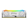 Kingston Technology FURY 32GB 8000MT/s DDR5 CL38 DIMM (Kit da 2) Renegade RGB Bianco XMP (KF580C38RWAK2-32)