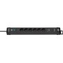 Brennenstuhl 1951160607 prolunghe e multiple 3 m 6 presa(e) AC Interno Nero