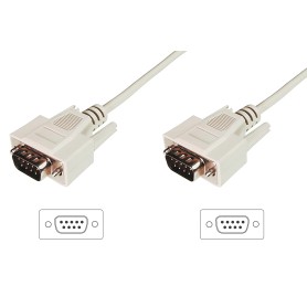 Digitus Cavo di estensione trasferimento dati, D-Sub9/M - D-Sub9/M, (AK-610107-030-E)