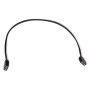 Verlngerungskabel aRGB 3-Pin auf 3-Pin, 30cm (schwarz, inkl. Steckverbinder) (18702)