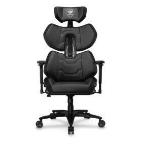 COUGAR Terminator Elite Sedia da gaming per PC Seduta imbottita Nero, Argento (CGR-TRE-SLB)