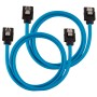 Corsair CC-8900255 cavo SATA 0,6 m Nero, Blu (CC-8900255)