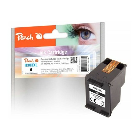 Peach PI300-893 cartuccia d'inchiostro 1 pz Compatibile Resa elevata (XL) Nero