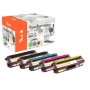 Peach PT844 cartuccia toner 5 pz Compatibile Nero, Ciano, Magenta, Giallo (112146) (112147)