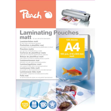 Peach 510621 pellicola per plastificatrice 100 pz (S-PP525-22)