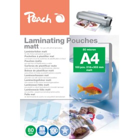 Peach S-PP580-22 pellicola per plastificatrice 100 pz