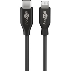 Goobay 39447 cavo Lightning 2 m Nero (39447)