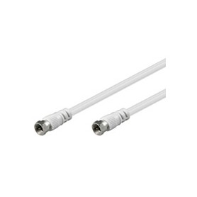 Mercodan RG59, 5m cavo coassiale Bianco (11725)