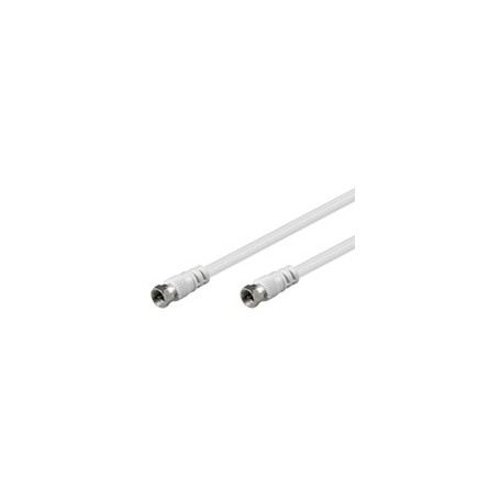 Mercodan RG59, 5m cavo coassiale Bianco (11725)