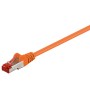 Goobay CAT 6-500 SSTP PIMF 5.0m cavo di rete Arancione 5 m (93475)