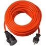 Brennenstuhl 1169970 prolunghe e multiple 40 m Esterno Nero, Arancione