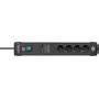 Brennenstuhl 1951140300 prolunghe e multiple 1,8 m 4 presa(e) AC Interno Nero