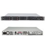 Supermicro SuperServer 1026T-T Intel® 5500 LGA 1366 (Socket B) Rack (1U) Nero (SYS-1026T-T)