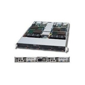 Supermicro SYS-6016TT-INFF sistema barebone per server Intel® 5520 LGA 1366 (Socket B) Rack (1U) Nero (SYS-6016TT-iNFF)
