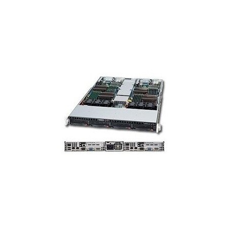 Supermicro SYS-6016TT-INFF sistema barebone per server Intel® 5520 LGA 1366 (Socket B) Rack (1U) Nero (SYS-6016TT-iNFF)