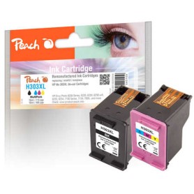 Peach PI300-897 cartuccia d'inchiostro 2 pz Compatibile Resa elevata (XL) Nero, Ciano, Magenta, Giallo