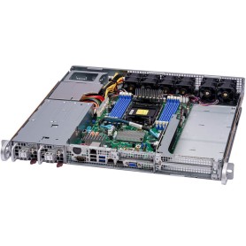 Supermicro SYS-111E-FDWTR sistema barebone per server Intel C741 LGA 4677 (Socket E) Rack (1U) Argento