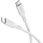 Goobay 77743 cavo USB USB 2.0 1,5 m USB C Bianco