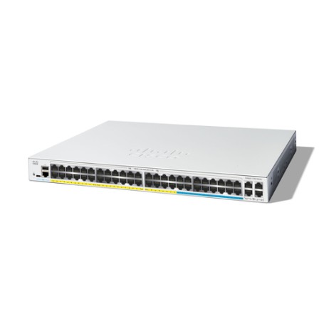 Cisco Catalyst C1300-48MGP-4X switch di rete Gestito L2/L3 Gigabit Ethernet (10/100/1000) Supporto Power over Ethernet (PoE) Gri