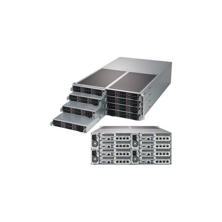 Supermicro SuperServer F619P2-RC0 Intel® C621 LGA 3647 (Socket P) Armadio (4U) Nero (SYS-F619P2-RC0)