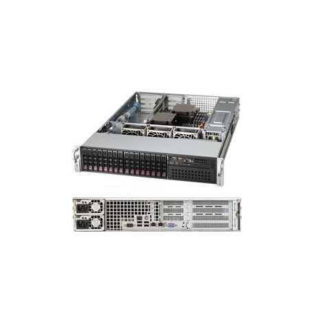 Supermicro SuperServer 2027R-WRF Intel® C602 LGA 2011 (Socket R) Armadio (2U) Nero (SYS-2027R-WRF)