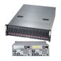 Supermicro SuperStorage 6038R-DE2CR16L Intel® C612 LGA 2011 (Socket R) Armadio (3U) Nero (SSG-6038R-DE2CR16L)