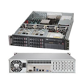 Supermicro SuperServer 6028R-T Intel® C612 LGA 2011 (Socket R) Armadio (2U) Nero (SYS-6028R-T)