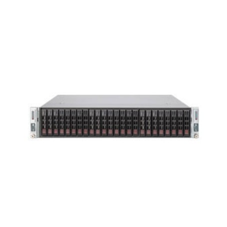 Supermicro SuperServer 2028TP-DTR Rack (2U), - Nero Intel® C612 LGA 2011 (Socket R) (SYS-2028TP-DTR)