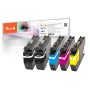Peach PI500-267 cartuccia d'inchiostro 5 pz Compatibile Nero, Ciano, Magenta, Giallo