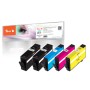 Peach PI300-971 cartuccia d'inchiostro 5 pz Compatibile Resa standard Nero, Ciano, Magenta, Giallo